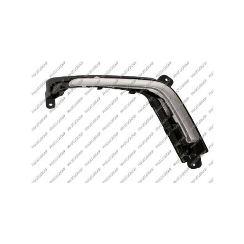 Ozdobná/ochranná lišta nárazníka - PG4261233 - predné pravé