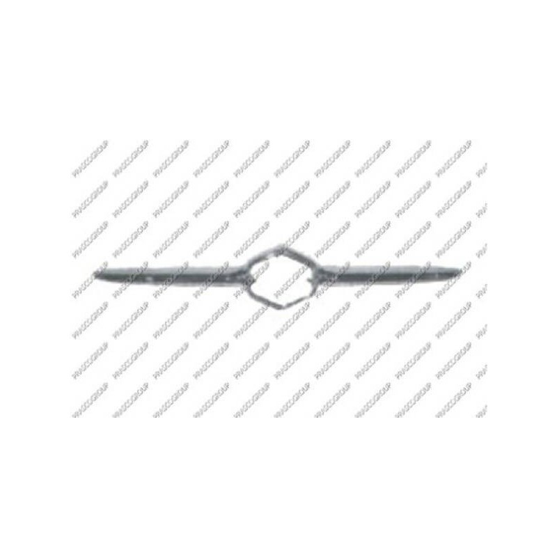 Ozdobná/ochranná lišta nárazníka - SZ0542226 - v strede