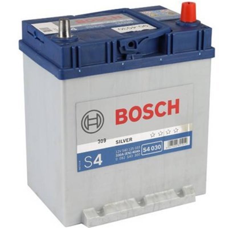 Bosch autobatéria s úzkym kontaktom S4 12V 40Ah 330A 0 092 S40 300