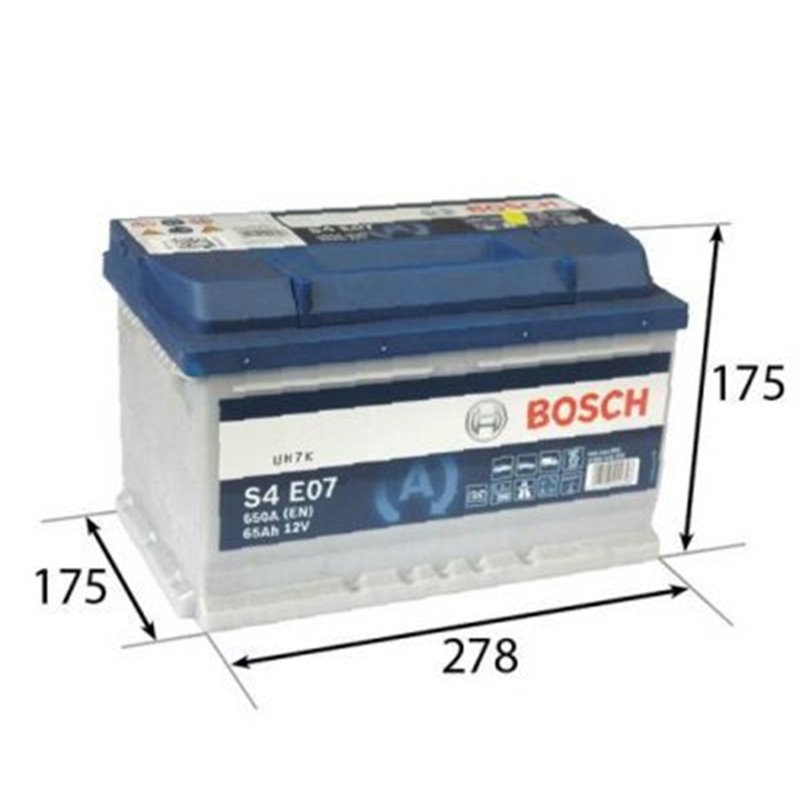 Bosch Start-Atop autobatéria EFB 12V 65Ah 650A 0 092 S4E 070