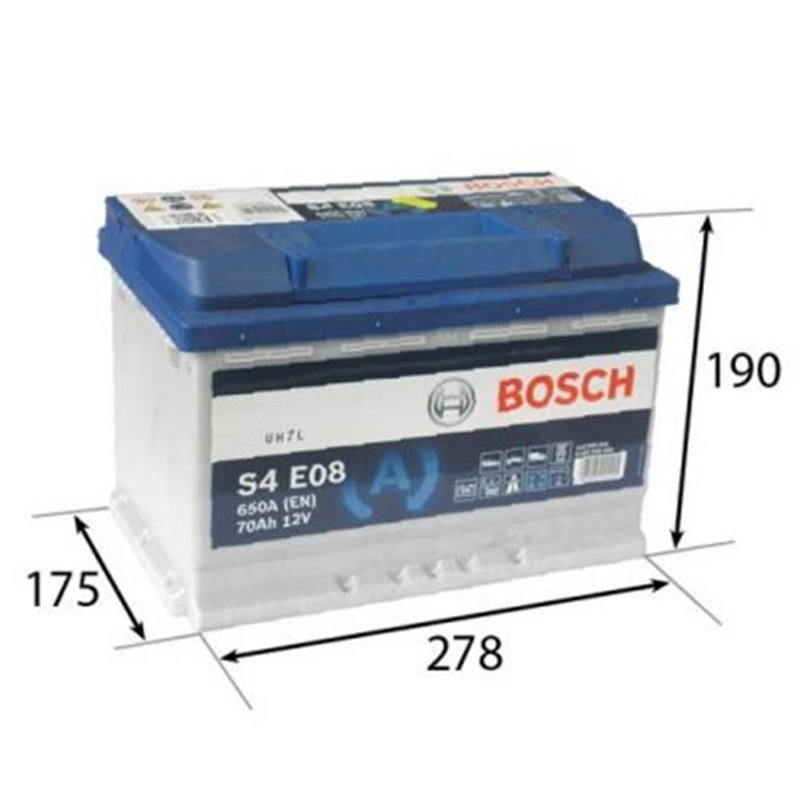 Bosch autobatéria Start-Stop EFB 12V 70Ah 650A 0 092 S4E 080