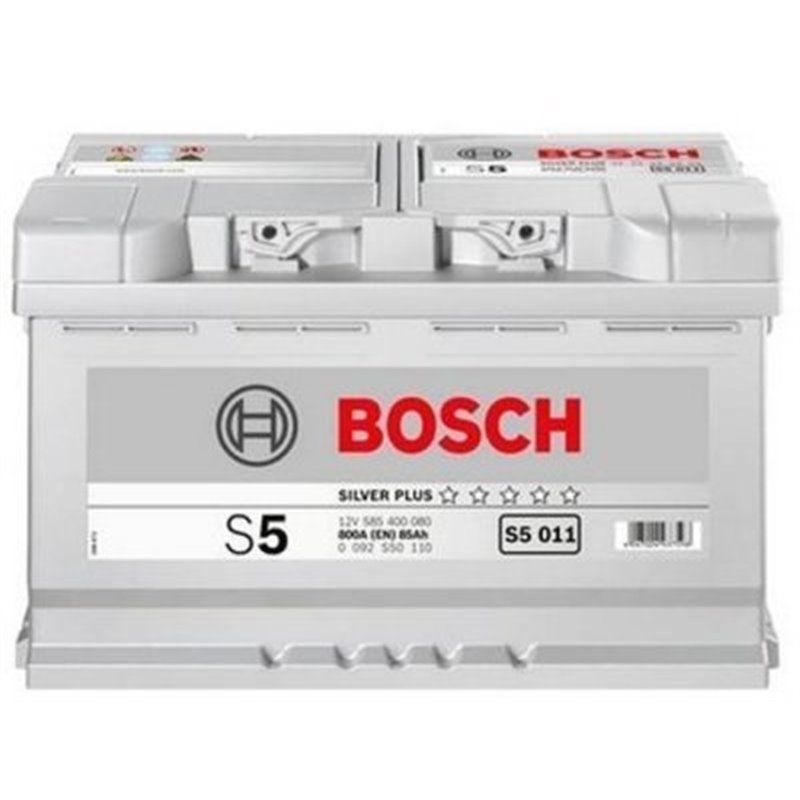 Bosch autobatéria S5 12V 85Ah 800A 0 092 S50 110