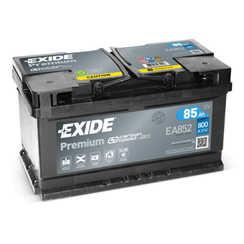 Exide autobatéria Premium 12V 85Ah 800A EA852