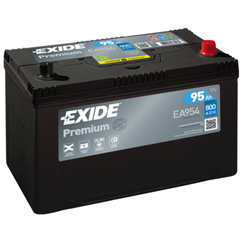 Exide autobatéria Premium 12V 95Ah 800A EA954