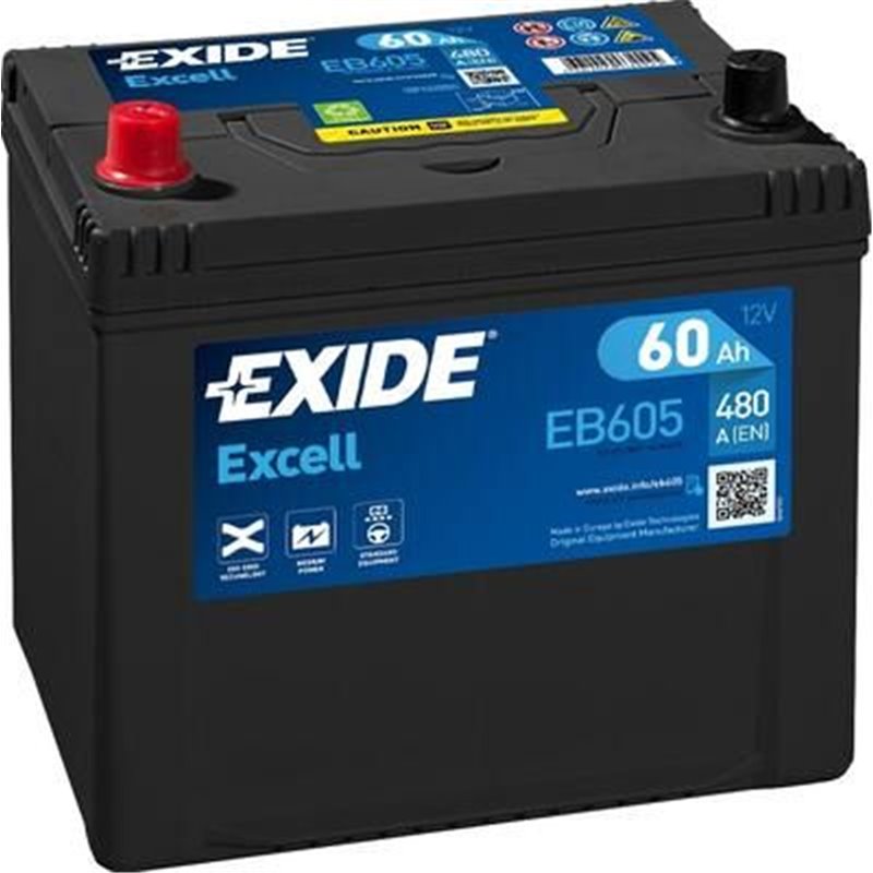 Exide štartovacia batéria Start-Stop EFB 12V 60Ah 520A EL605