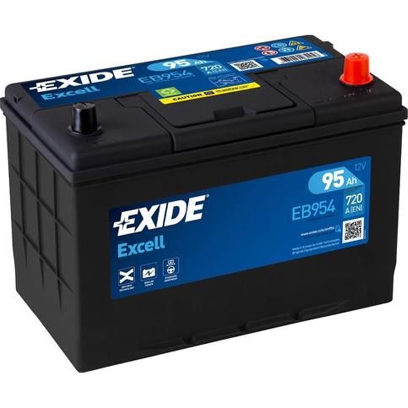 Exide autobatéria Excell 12V 95Ah 760A EB954