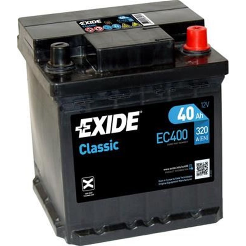 Exide autobatéria CLASSIC 12V 40Ah 320A EC400