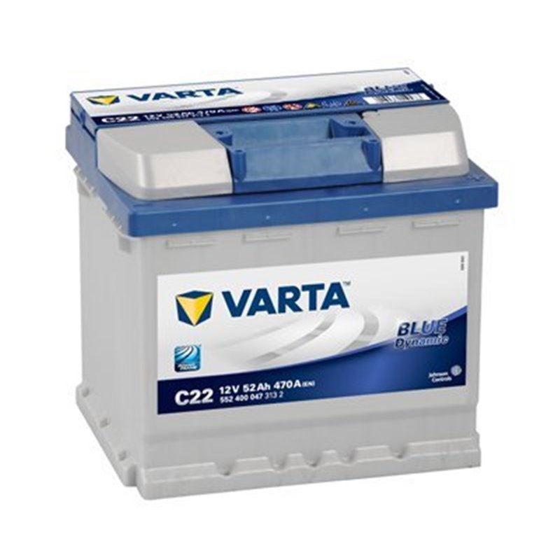 Varta autobatéria Blue Dynamic 12V 52Ah 470A (C22) 552 400 047