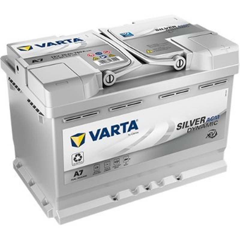 Varta autobatéria Silver Dynamic AGM 12V 70Ah 760A, A7, 570 901 076