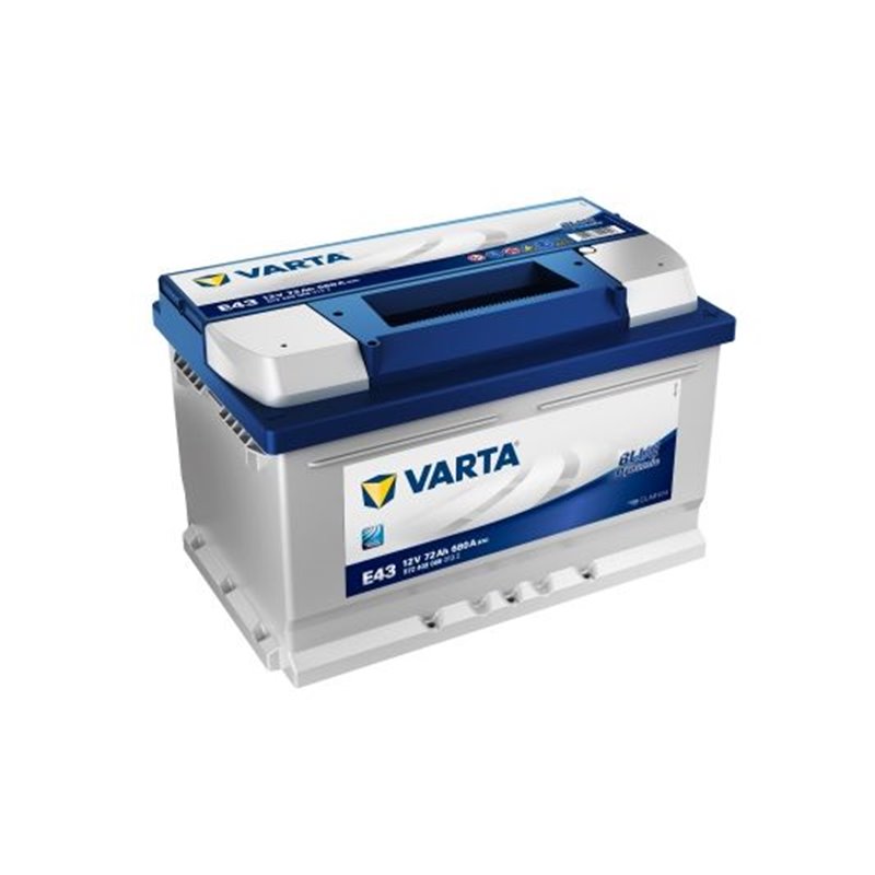 Varta pravá autobatéria Blue Dynamic 12V 72Ah 680A (E43) 572 409 068