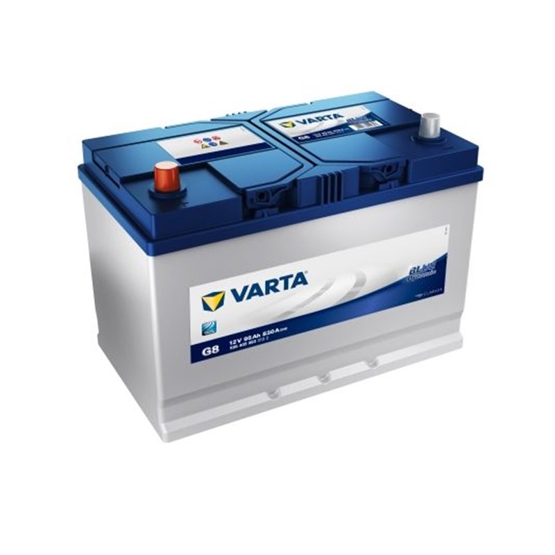 Varta Asia ľavá autobatéria Blue Dynamic 12V 95Ah 830A (G8) 595 405 083