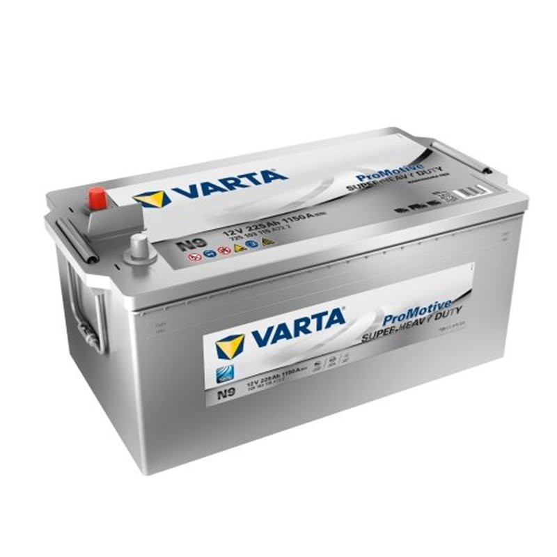 VARTA PRO MOTIVE SILVER N9 autobatéria 12V 225Ah 1150A 725103115A722