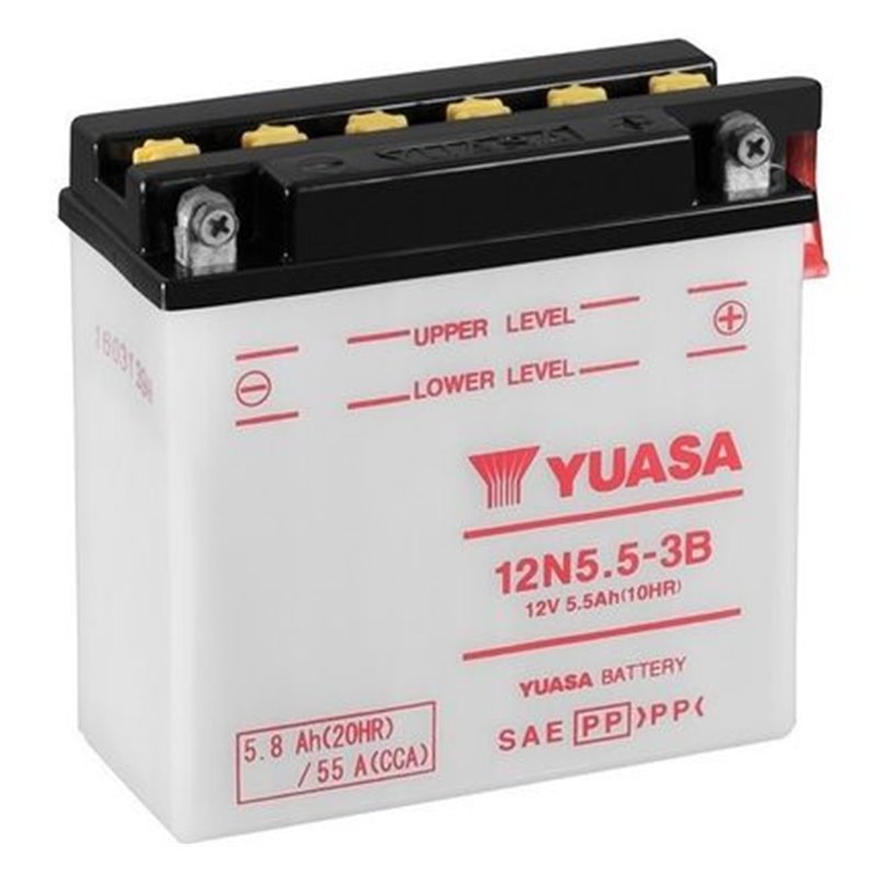 Yuasa motobatéria 12N5.5-3B