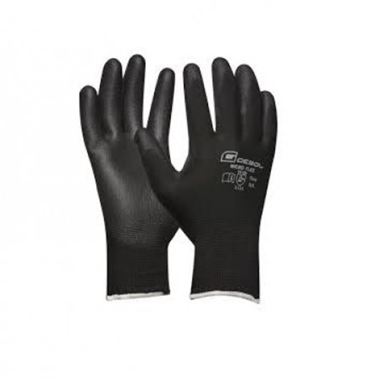 Trebor Rukavice MICROFLEX SCHWARZ veľkosť 8 709242S