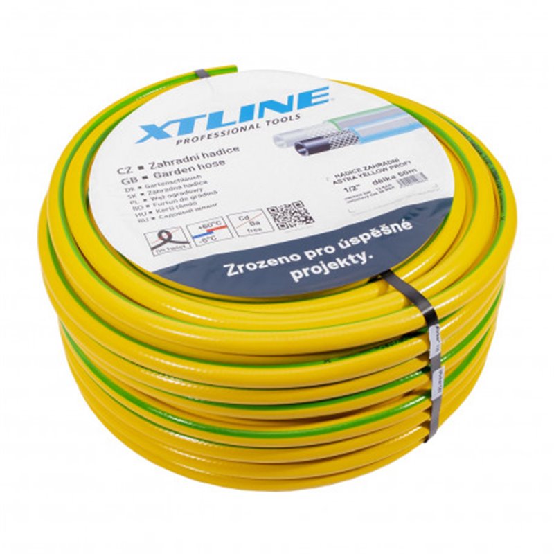 XTline Hadica ASTRA YELLOW PROFI 1/2&quot 25m T30275