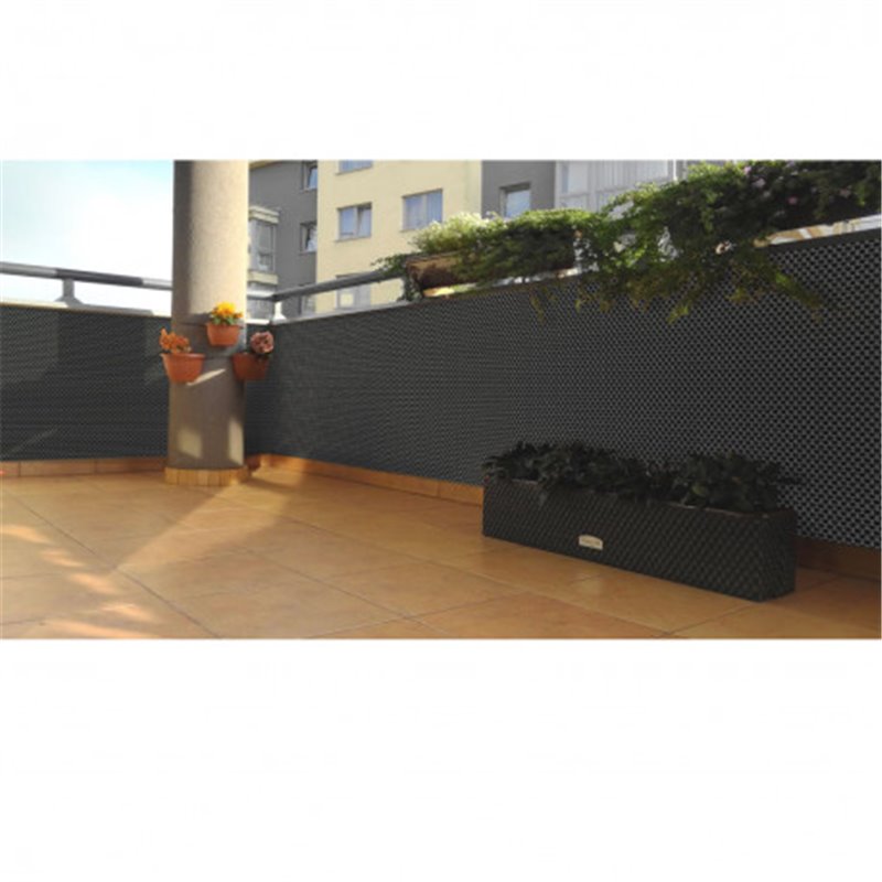 Trebor Sieť tieniaca POLYRATAN 0,9x3m hnedá SG03601 RD01