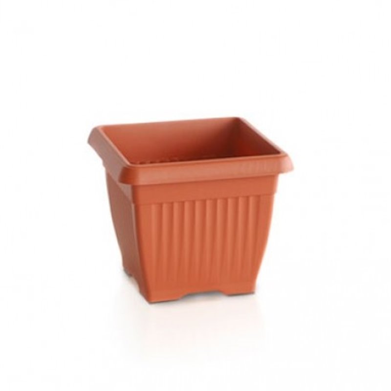 Trebor Kvetináč TERRA (hranatý) terakota 30x30x25cm DKWT30/R624