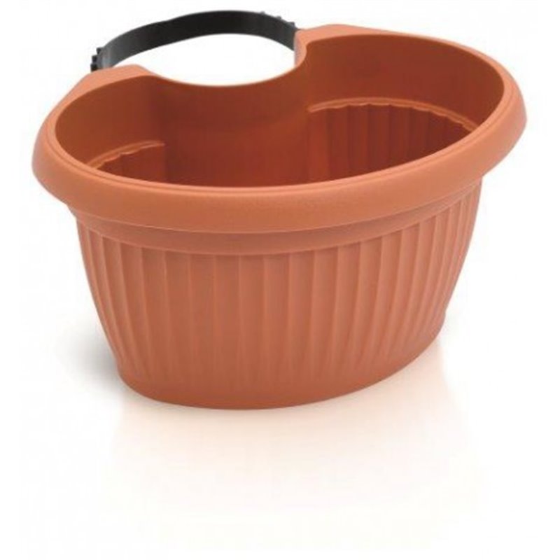 Trebor Kvetináč TERRA (bočné) terakota 20x15x28cm DTRY28/R622