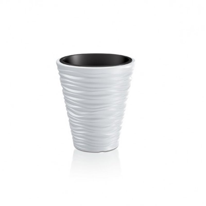 Trebor Kvetináč SAND biely 39x44cm DBSA400/S449