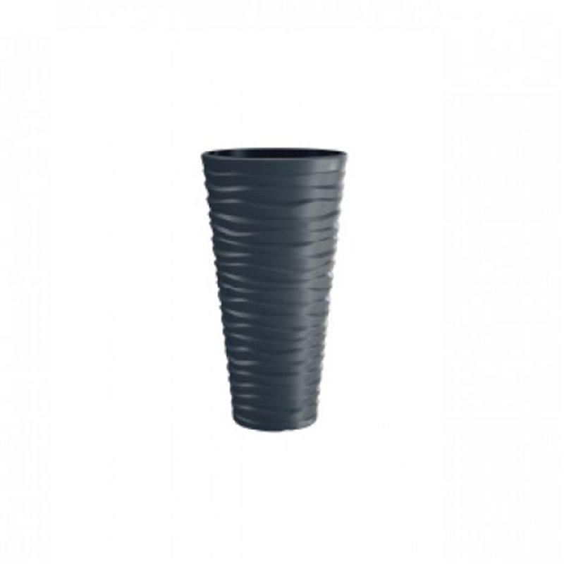 Trebor Kvetináč SAND slim antracit 30x52cm DPSA300/S433