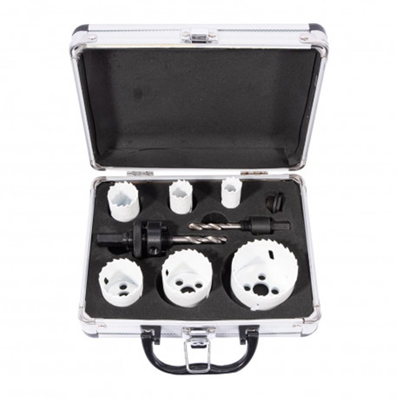 XTline Korunka vykružovacia bimetal HSS 19-57mm sada 9 dielov M24750
