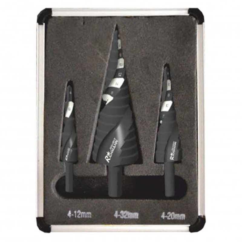 RICHMANN Vrtáky stupňovité TiN sada 4 diely 4-32mm PC9272