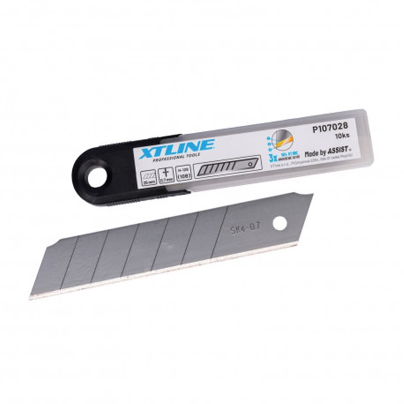 Trebor Čepeľ náhradná 25mm H126 10ks P107028