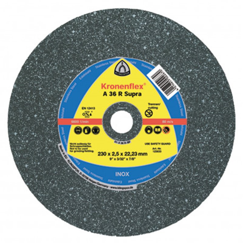 Trebor Kotúč rezný KLINGSPOR 115x2x22mm A INOX KLI123208