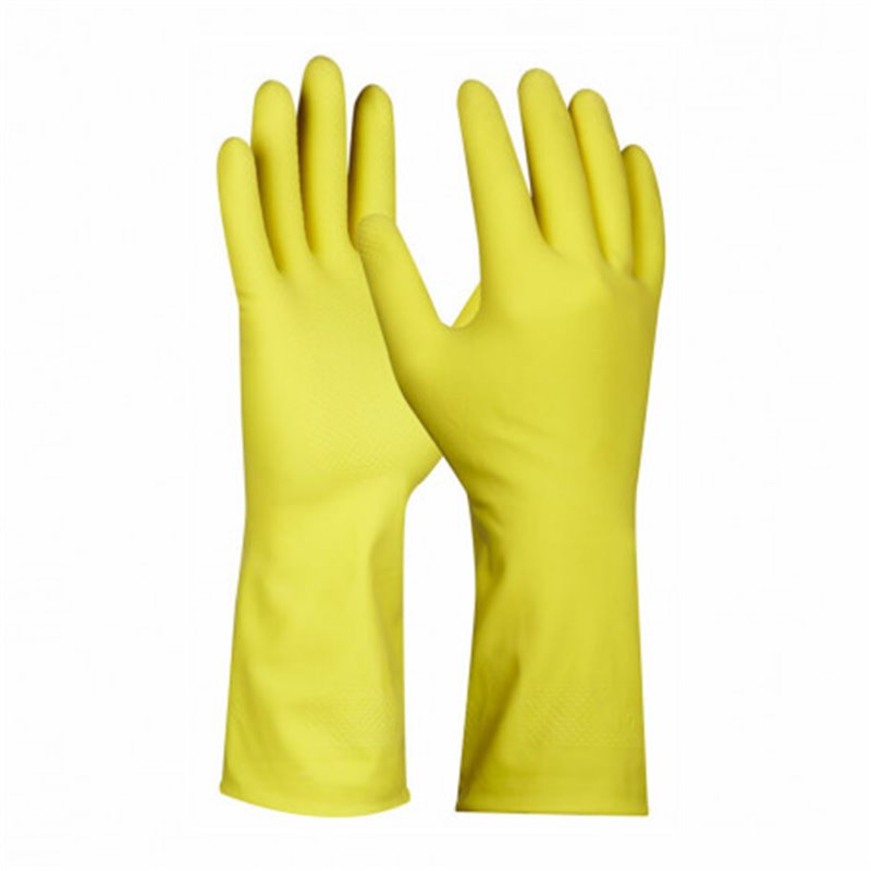 Trebor Rukavice LATEX HAUSHALT veľkosť L žlté 709302