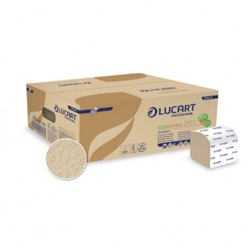 Trebor Toaletný papier ECO NATURAL skladaný 2-vrstvy 8400ks LT 811A74
