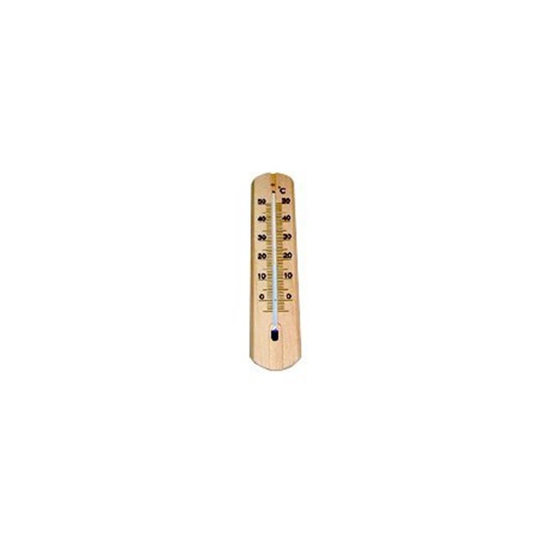 Trebor Teplomer izbový 13x4cm drevený TRM8