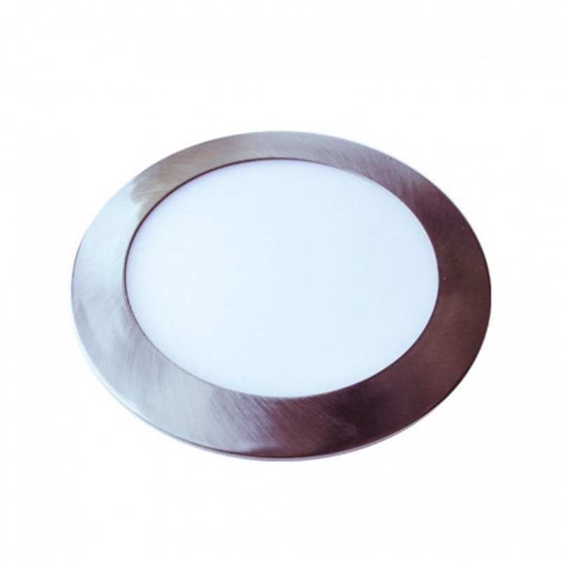 Trebor LED Panel kruhový 6W TB chrom V6334