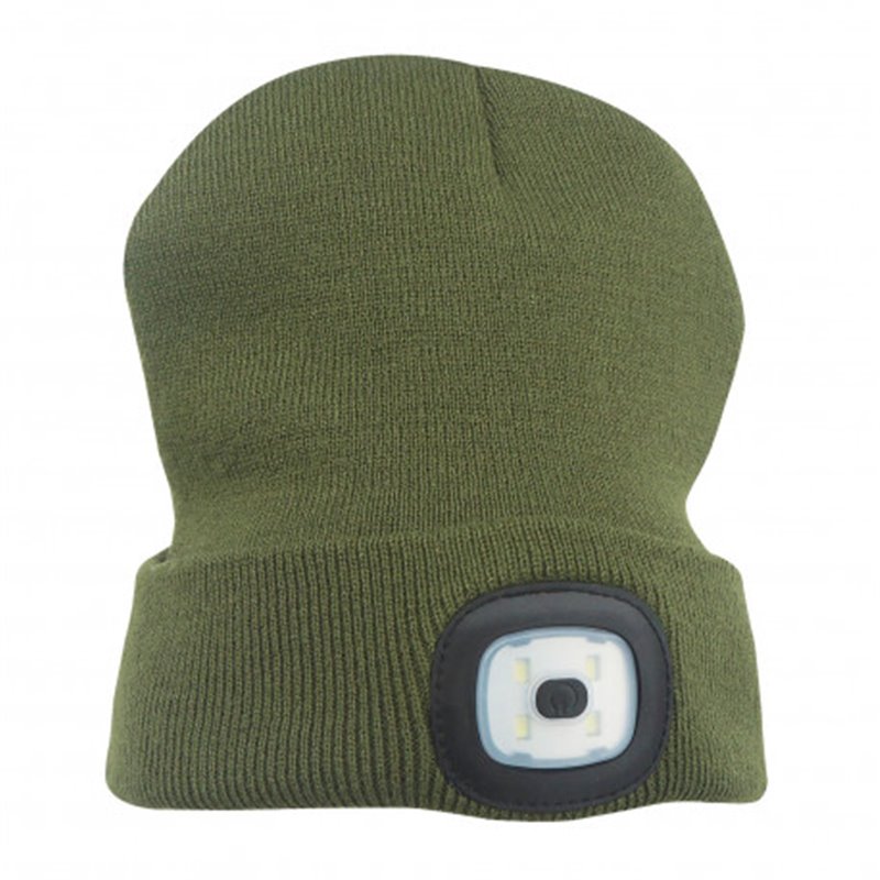 XTline Čiapka so svetlom 3,7V zelená XT60083Z