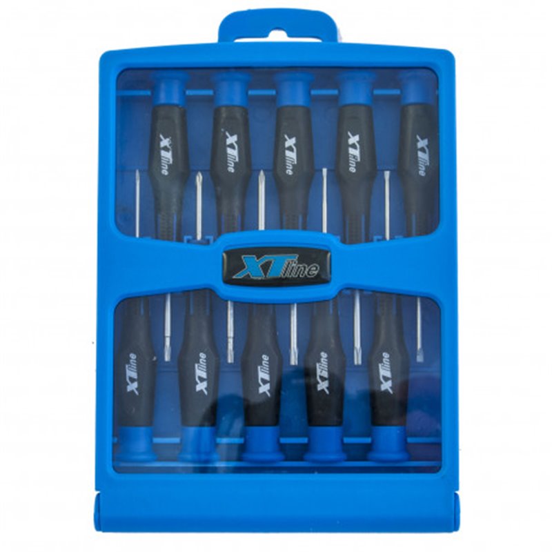 XTline Skrutkovače mini CrV sada 10 dielov XT07010