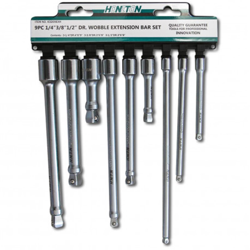HONITON Nadstavec 1/4&quot, 3/8&quot, 1/2&quot sada 9 dielov SPECIAL H4309