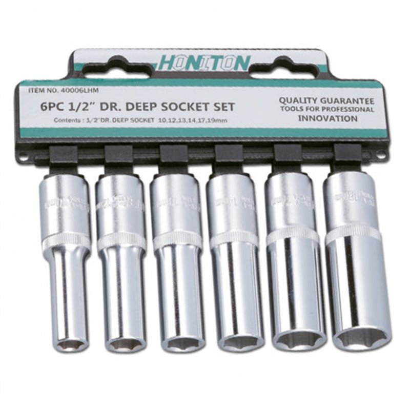 Trebor Sada hlavíc 1/2&quot predĺžené 6 dielov  H4006