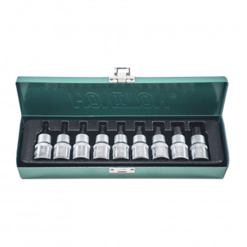 Trebor Sada hlavíc 1/2&quot TRX 9 dielov H4007