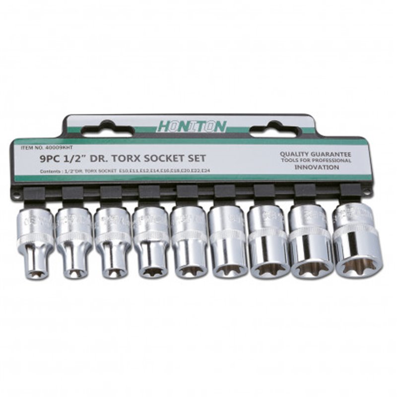 Trebor Sada hlavíc 1/2&quot TRX 9 dielov  H4009