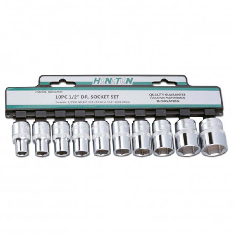 HONITON Sada hlavíc 1/2&quot 10 dielov H4010