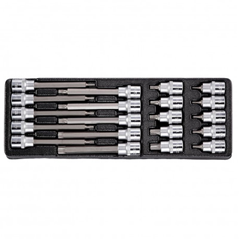 Trebor Sada hlavíc 1/2&quot TRX zástrčné 20 dielov HA080