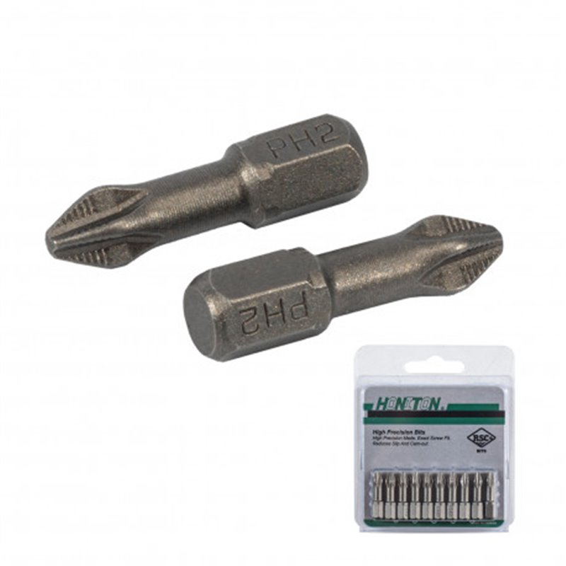 HONITON Bit 1/4&quot PH2 L25mm RS S2 systém HW962-12-0252