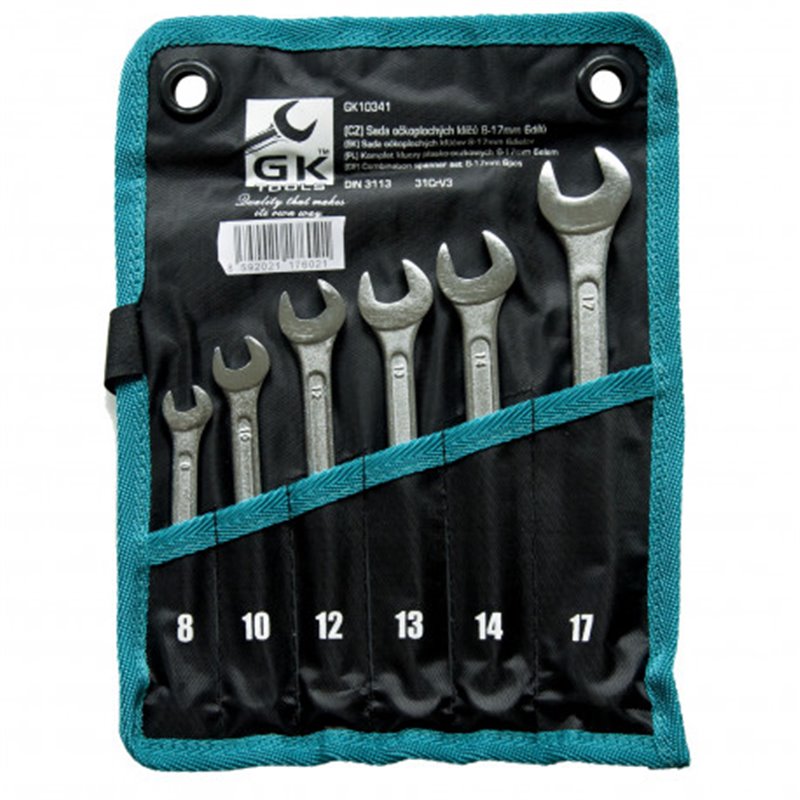 Trebor Sada kľúčov očkoplochých 6-17mm 6dielov GK10341