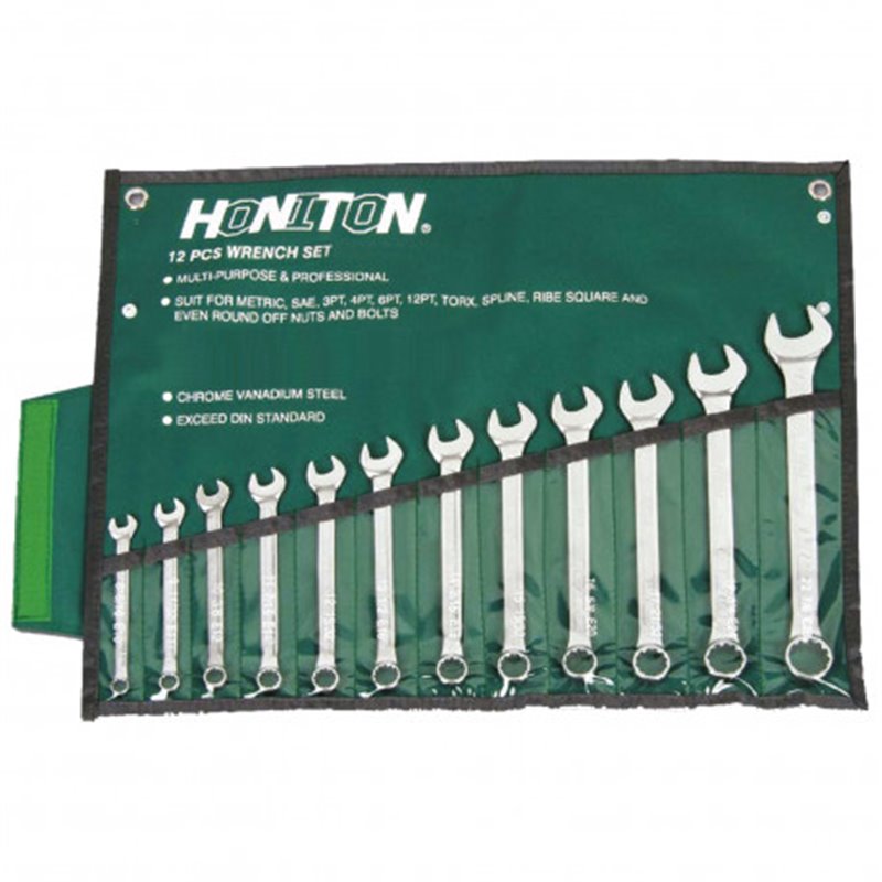 Trebor Kľúče očkoploché sada 12 dielna HG11512