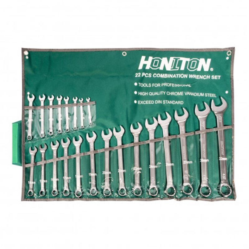 HONITON Kľúče očkoploché sada 22 dielov HG11522