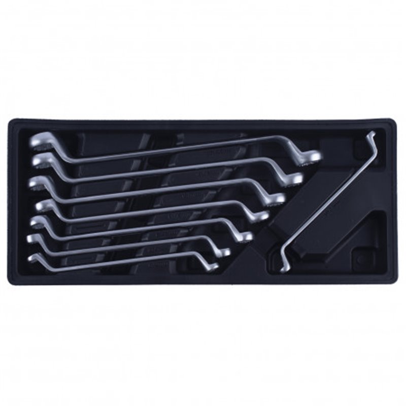 Trebor Kľúče očkoploché 8-dielna sada, plastové plato PWT165