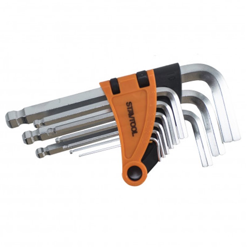 Trebor Kľuče IMBUS sada 1,5-10mm 9 dielov P16611