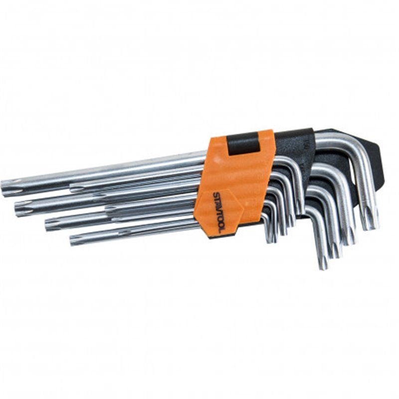 Trebor Sada TRX kľúčov s otvorom predĺžené 9dl P16615