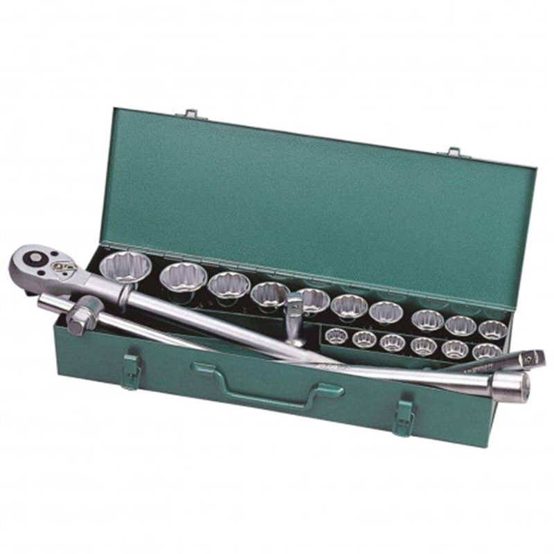 Trebor Hlavica 3/4&quot sada 21 dielov (12hranné hlavice)  H6021M