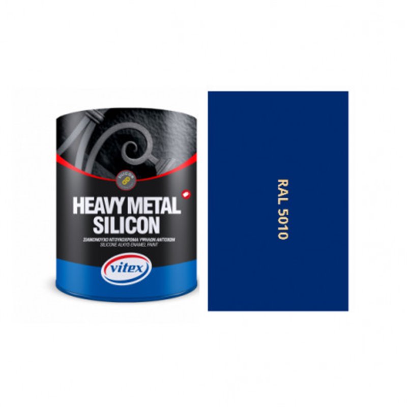 Trebor Farba na kov alkydová Enziánovo modrá 5010 750ml VX_0416