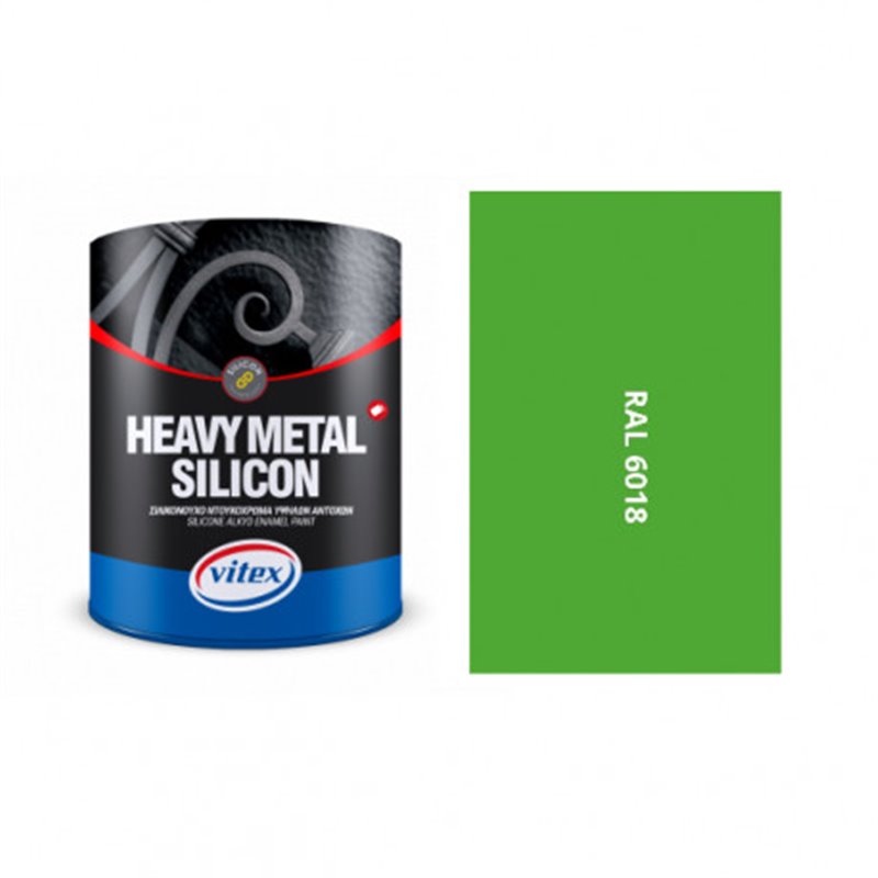 Trebor Farba na kov alkydová Zelenožltá 6018 750ml VX_0428